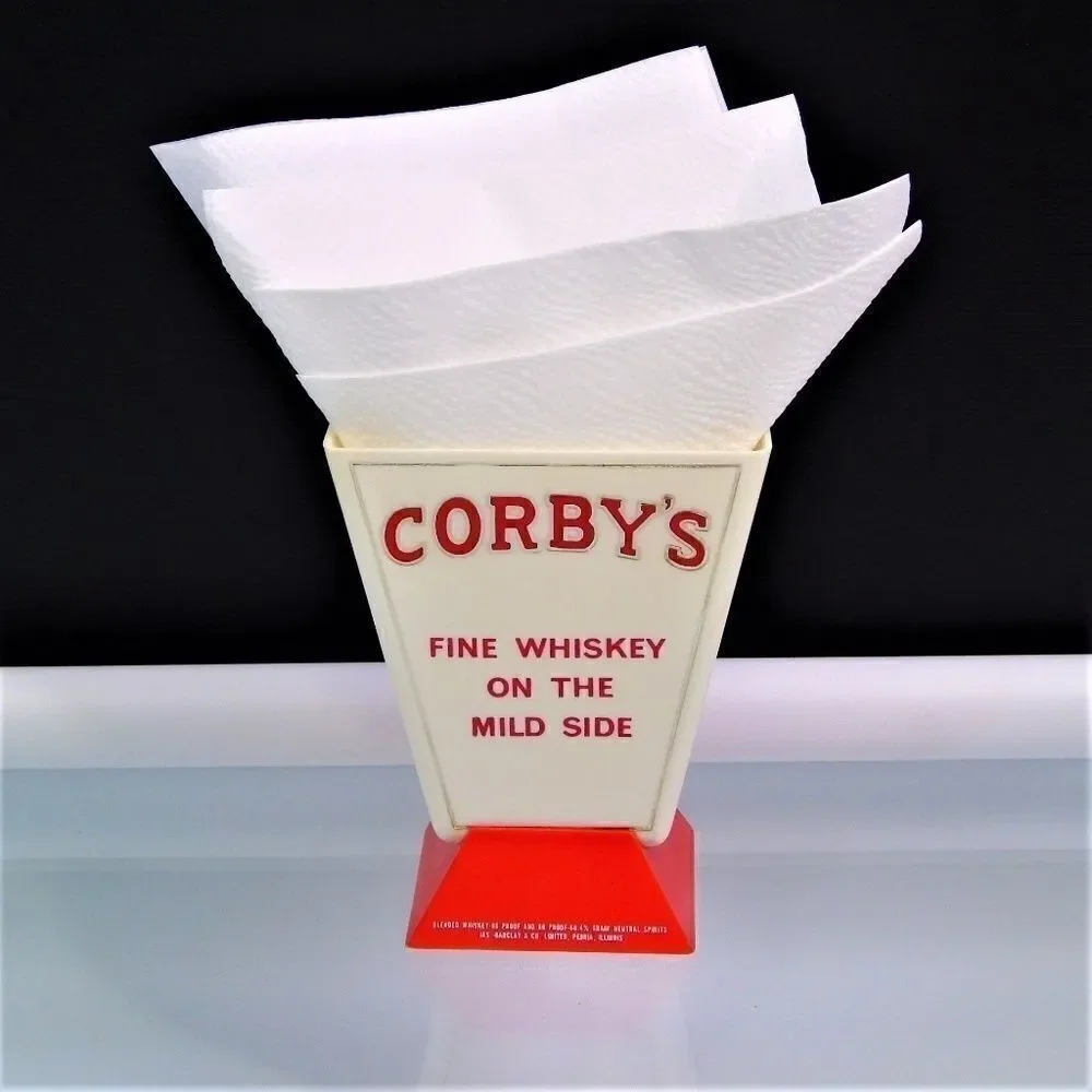 Corbys Whiskey Advertising Bar Display Holder